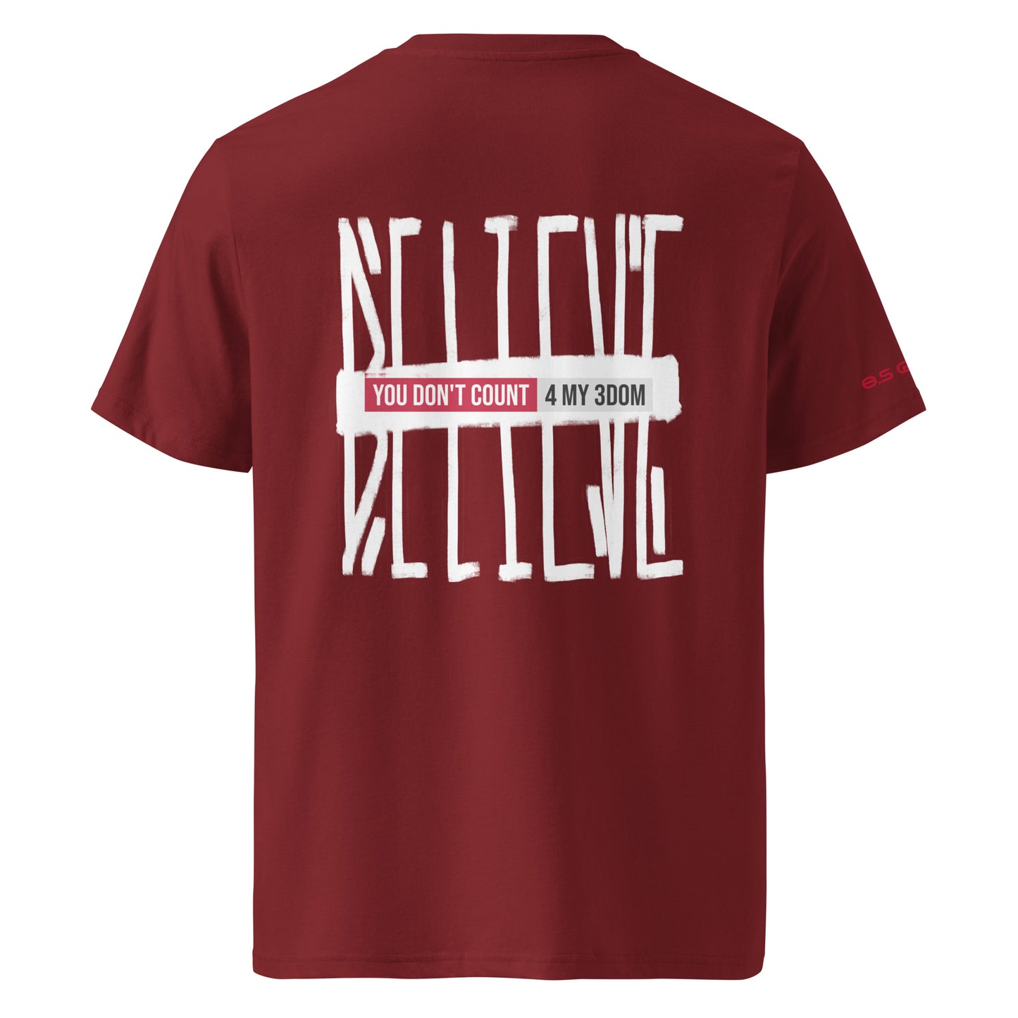 BELIEVE - Unisex organic cotton t-shirt